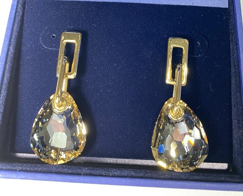 Swarovski crystal earrings - crystal,