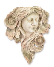 Fioriera da parete in stile