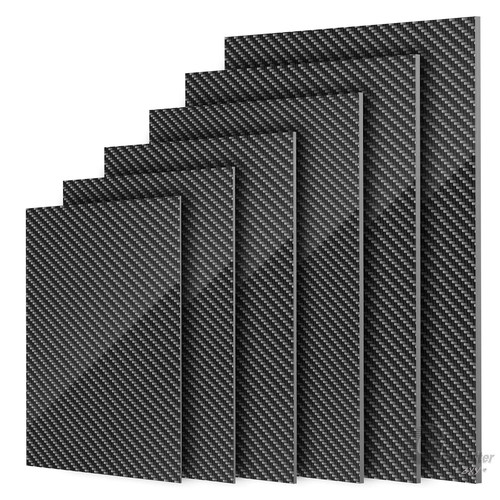 Foglio fibra carbonio 3k - foglio,