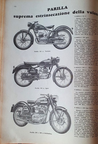 Moto parilla advert - -,