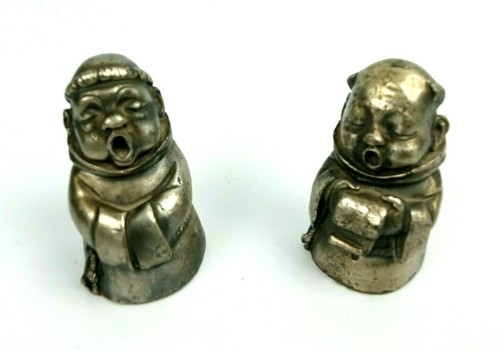 Statua coppia vintage peltro - ,