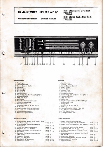Manuale servizio blaupunkt - di,