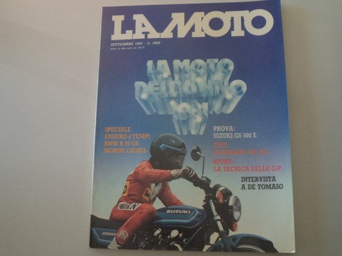 Moto 1981 suzuki - suzuki, gs