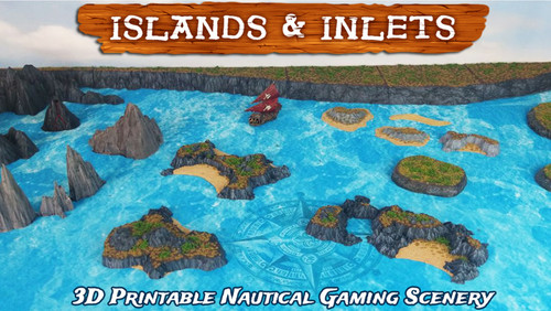 Isole coste stampate - isole,