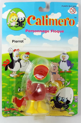 Calimero figurine floquée - calimero,