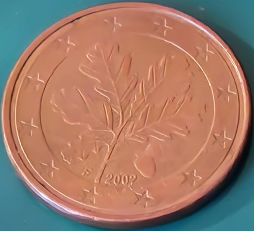 Germania moneta cent 2002 - 5,