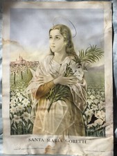 Corinaldo Santa Maria Goretti Stampa anni ‘50 Ancona