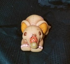 THUN ® 2012 ELEFANTE PORTA FORTUNA 12 Cm DA VETRINA SENZA SCATOLA E LIBRETTO