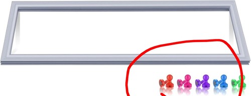 New refrigerator freezer door - freezer,