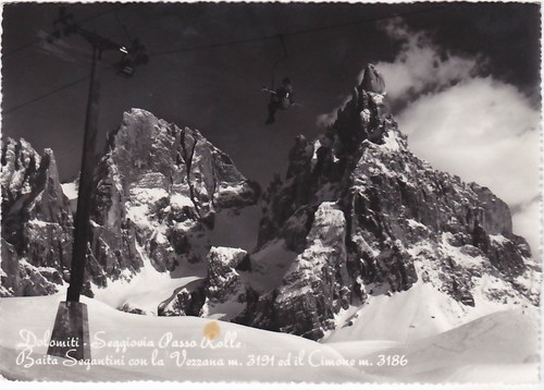 Seggiovia passo rolle - -, trento