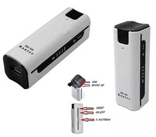 Wireless Modem WIFI Router 3G 4G Portatile a Batteria da Viaggio con SIM