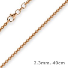 2,3mm Catena Rotonda Collana