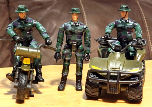 Set action figure world - set,