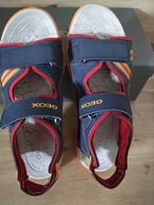 Original Geox® Kinder Sandalen Atmungsaktiv Größe 39 Mehrfarbig ohne Karton