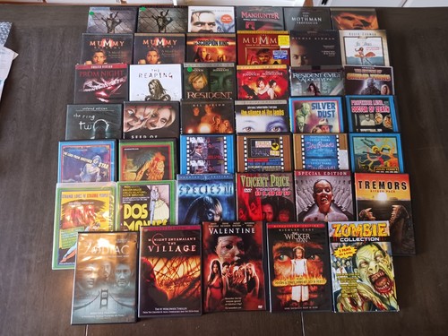 Assorted horror thriller dvds - assorted,