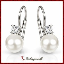 Eleganti Orecchini Perla in