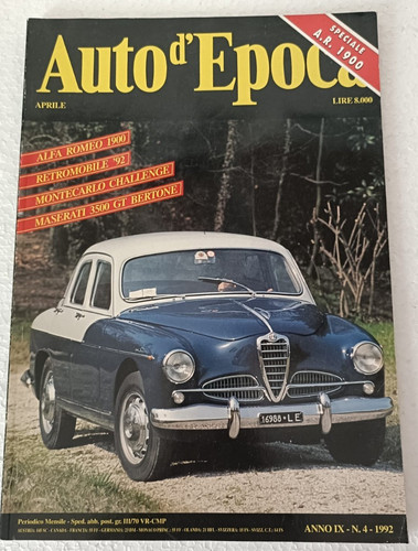 Auto epoca 1992 - 1992, alfa