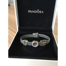 Bracelet Pandora maille argent