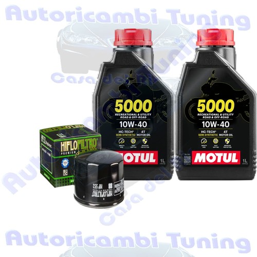 Kit tagliando olio motul 5000 - kit,