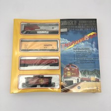 Set di treni espressi HO Scale Mehano Master Thunderbolt T320 Santa Fe 0786