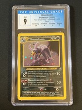 Pokemon TCG CGC 9 HOUNDOOM