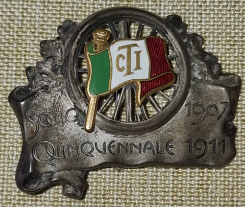 Touring club italiano spilla - touring,