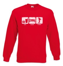 Felpa Eat Sleep Pump Pullover