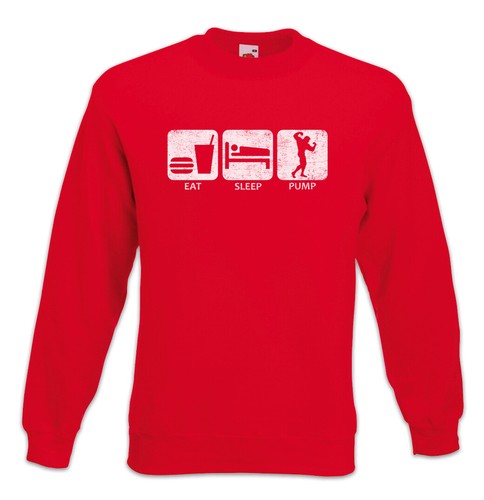 Felpa eat sleep pump - eat, pullover
