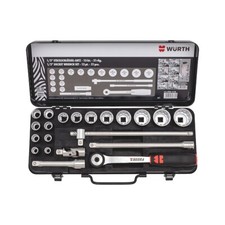 Chiavi a Bussola 1/2 a Cricchetto Set 21pz Poligonali - WÜRTH 096513 20