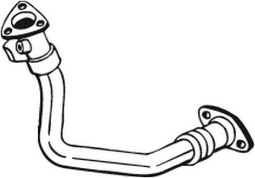 Tubo gas scarico per - 63, cv