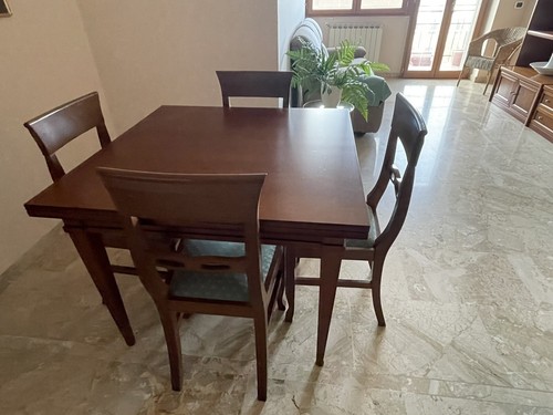 Tavolo allungabile con sedie - tavolo,