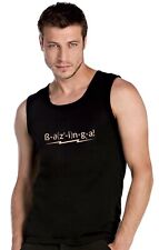 BAZINGA! Canotta maglietta smanicata formula matematica NERA -2249_SW