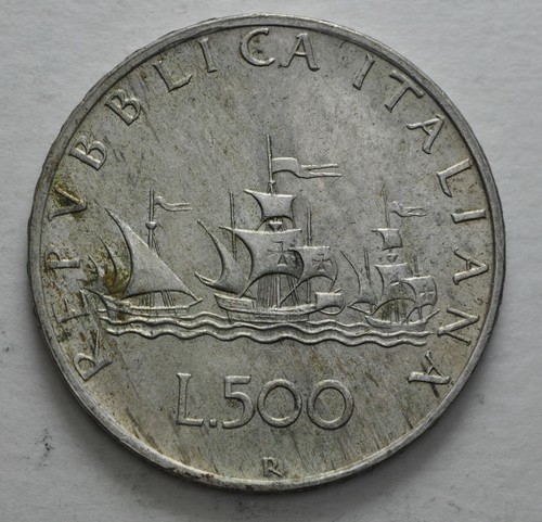 1960 italia 500 lire - 500,