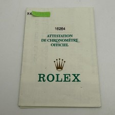 Garanzia garanzia Rolex