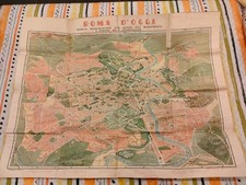 Lotto 32 mappe piante antiche di Roma e Italia Centrale