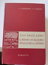 VOCABOLARIO LATINO ITALIANO