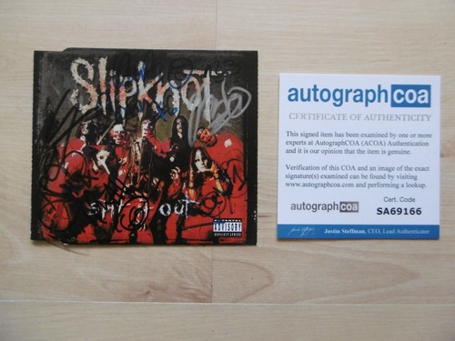 Slipknot autografi originali - autografi,