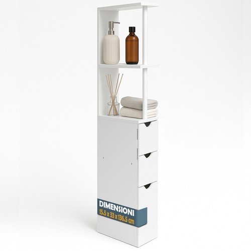 Mobile bagno alto salvaspazio - bagno,