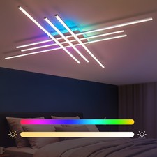 Plafoniera LED RGB dimmerabile