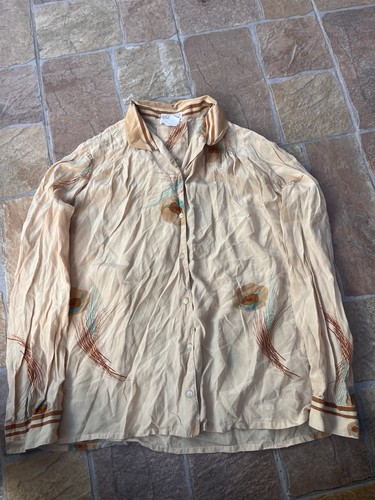 Camicia vintage 100 seta - camicia,