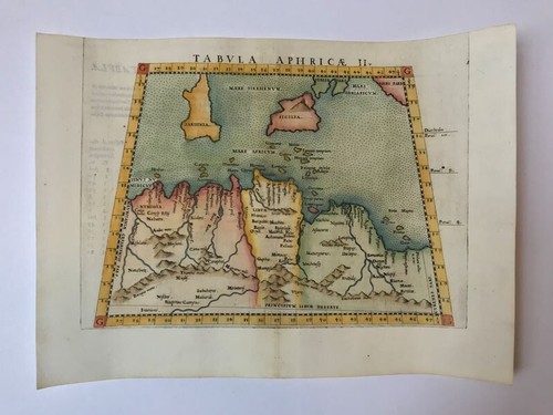 Mapa antiguo siglo xvi - mapa,