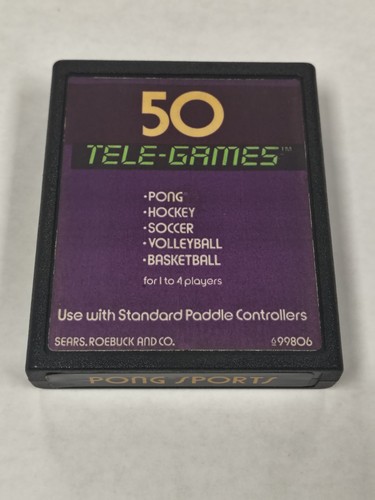 Gioco atari 2600 pong - atari, sports
