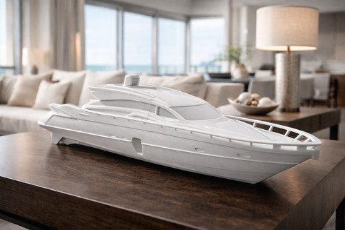 Pershing yacht model 20cm - pershing,