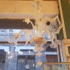 Lampadario In vetro di Murano