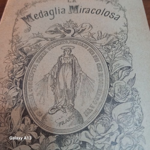 Medaglia miracolosa 1894 - medaglia,