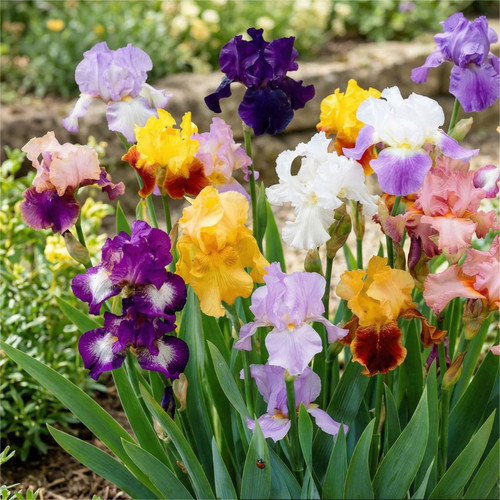 Semi iris barbata - iris,