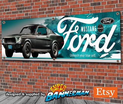 Striscione bullitt ford - striscione,