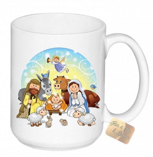 Tazza latte natale con - tazza,