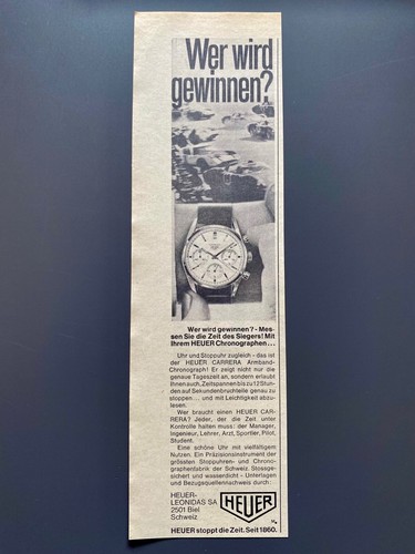 Heuer carrera cronografo - heuer,