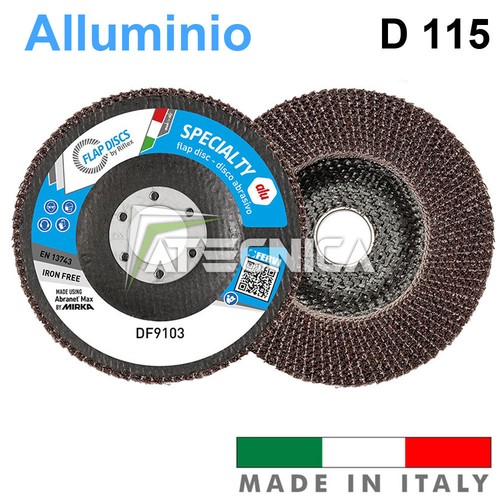 Disco lamellare per alluminio